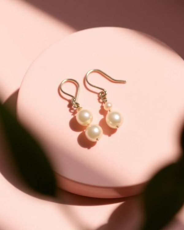 Vintage Pearl Drop Earrings