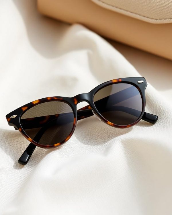 Tortoise Cat-Eye Sunglasses